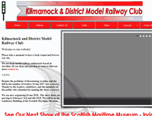 Tablet Screenshot of kilmarnockmrc.com